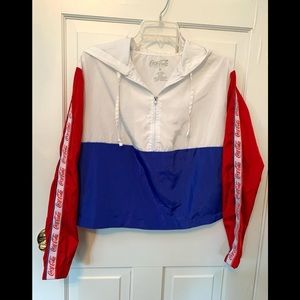Coca-Cola kids size medium windbreaker jacket